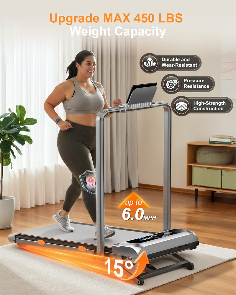 Load image into Gallery viewer, Rayspace 4-in-1 Walking Pad with 15% Auto Incline