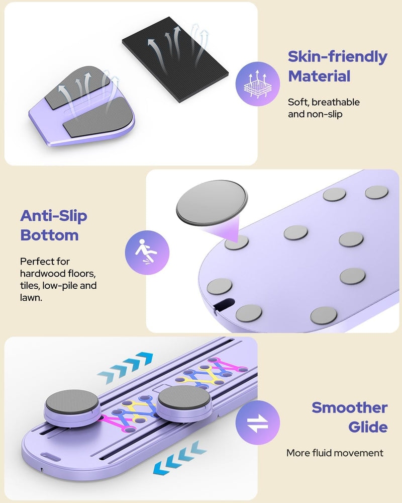 Load image into Gallery viewer, Pilates Board , Foldable Pilates Reformer Set 7 in 1 Multi - Purpose pilates equipment for Women Full Body Workouts at Home - Rayspace
